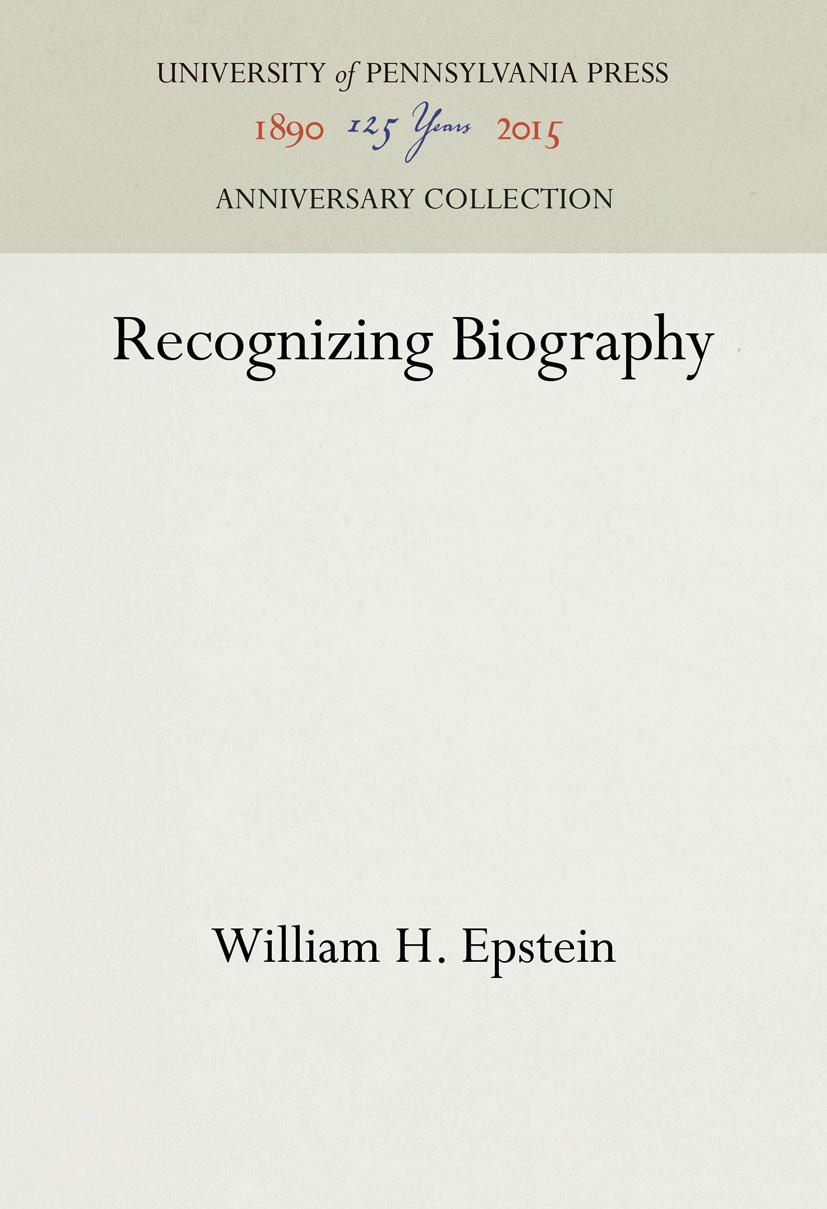 Recognizing Biography