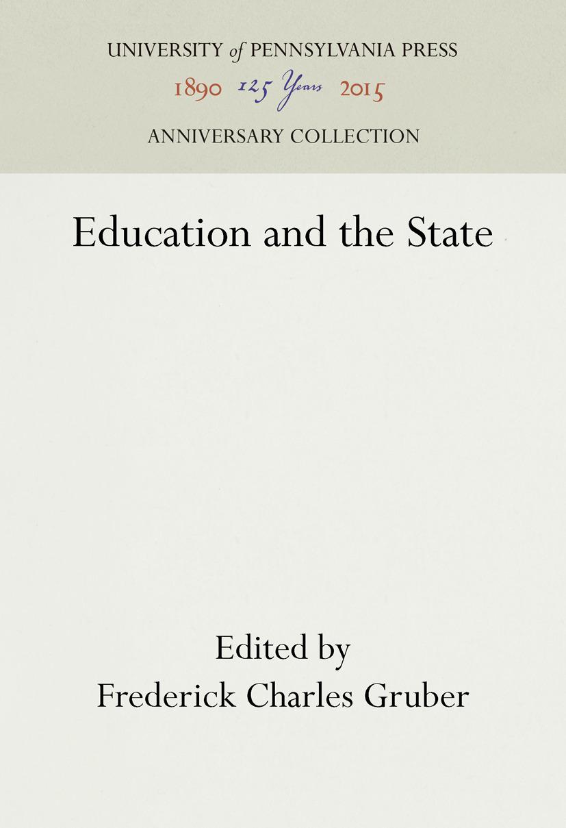 Education and the State