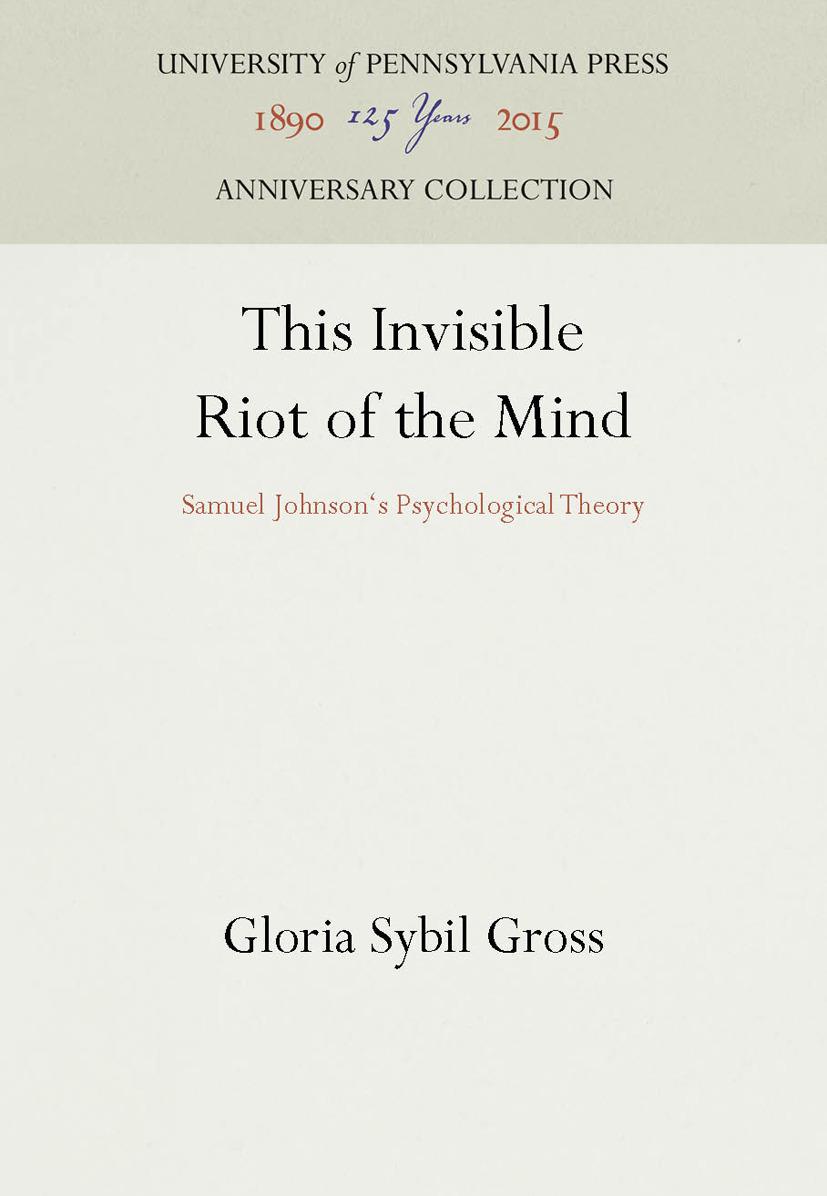 This Invisible Riot of the Mind
