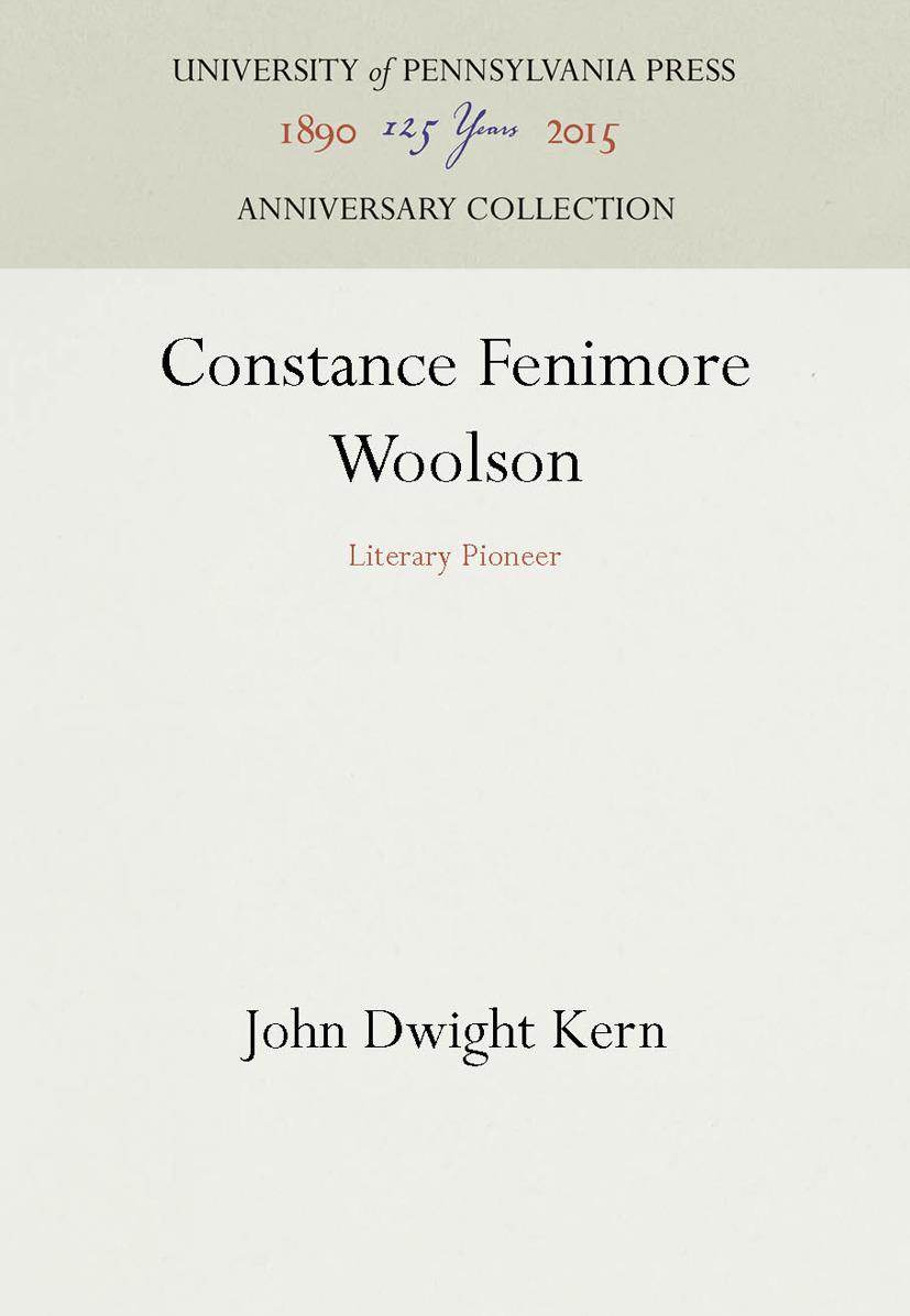 Constance Fenimore Woolson