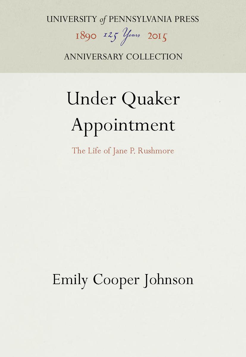 Under Quaker Appointment