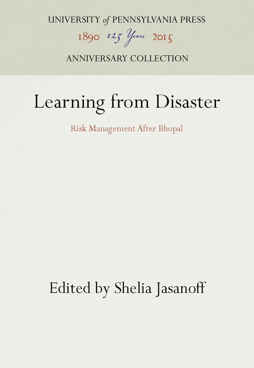 Learning from Disaster