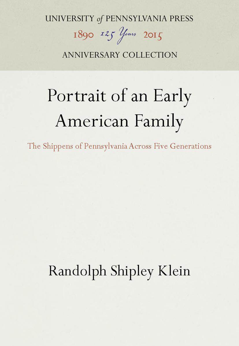 Portrait of an Early American Family