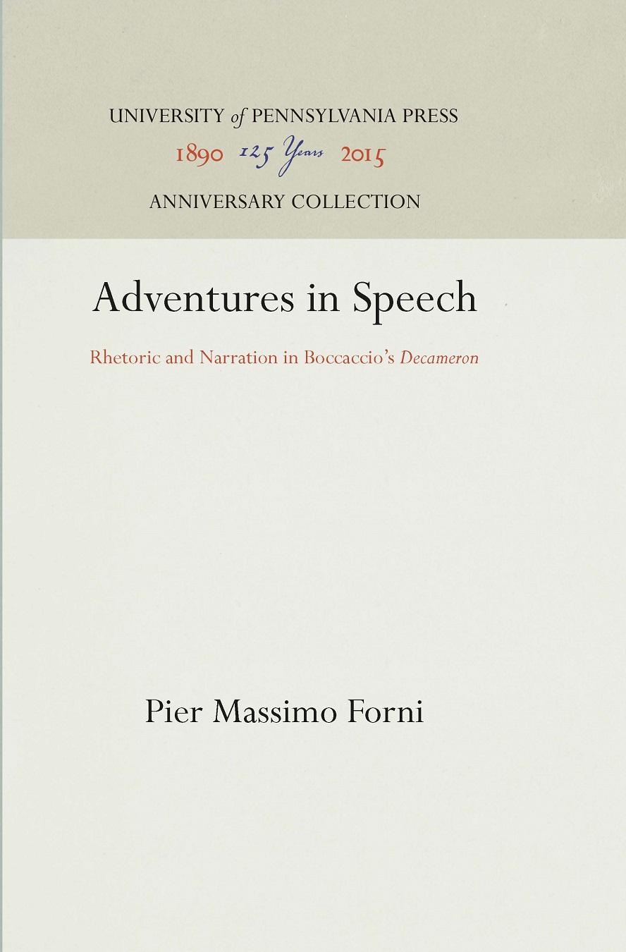 Adventures in Speech