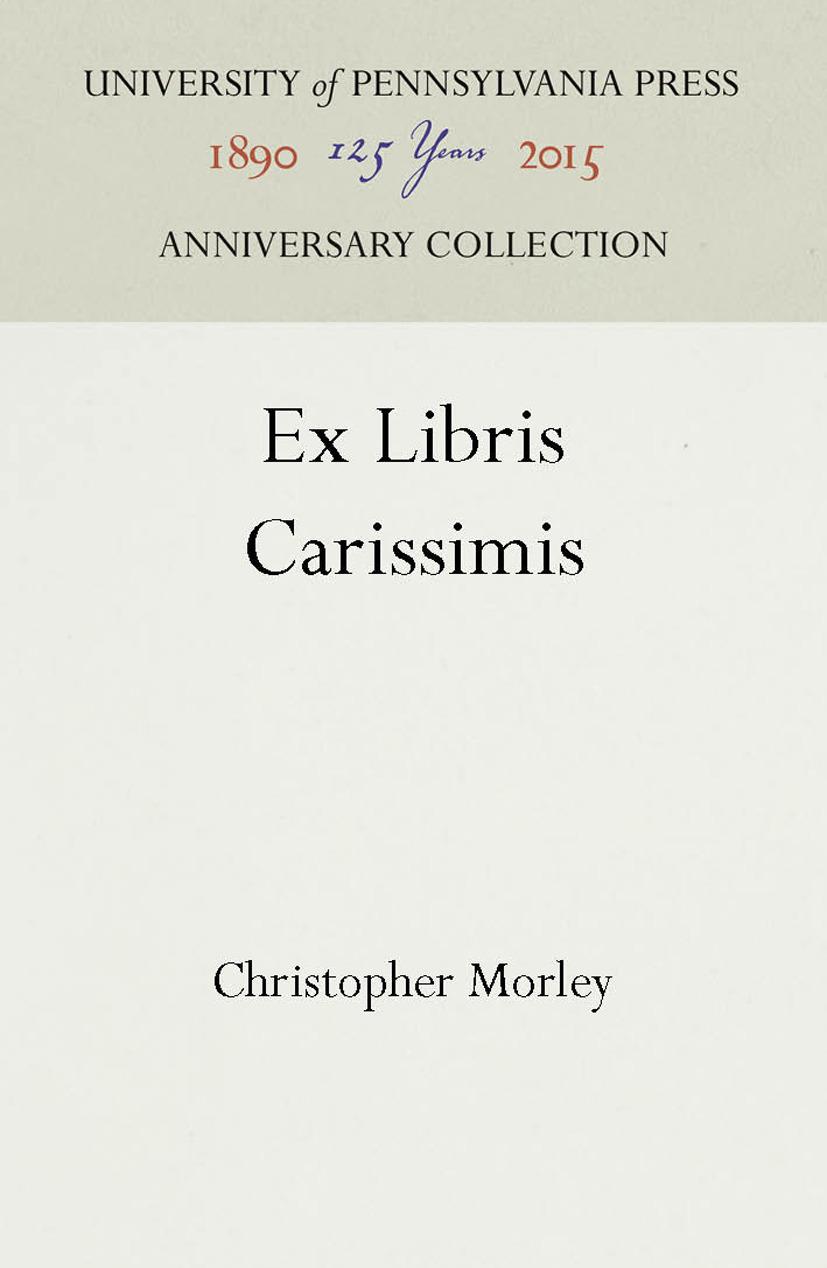 Ex Libris Carissimis