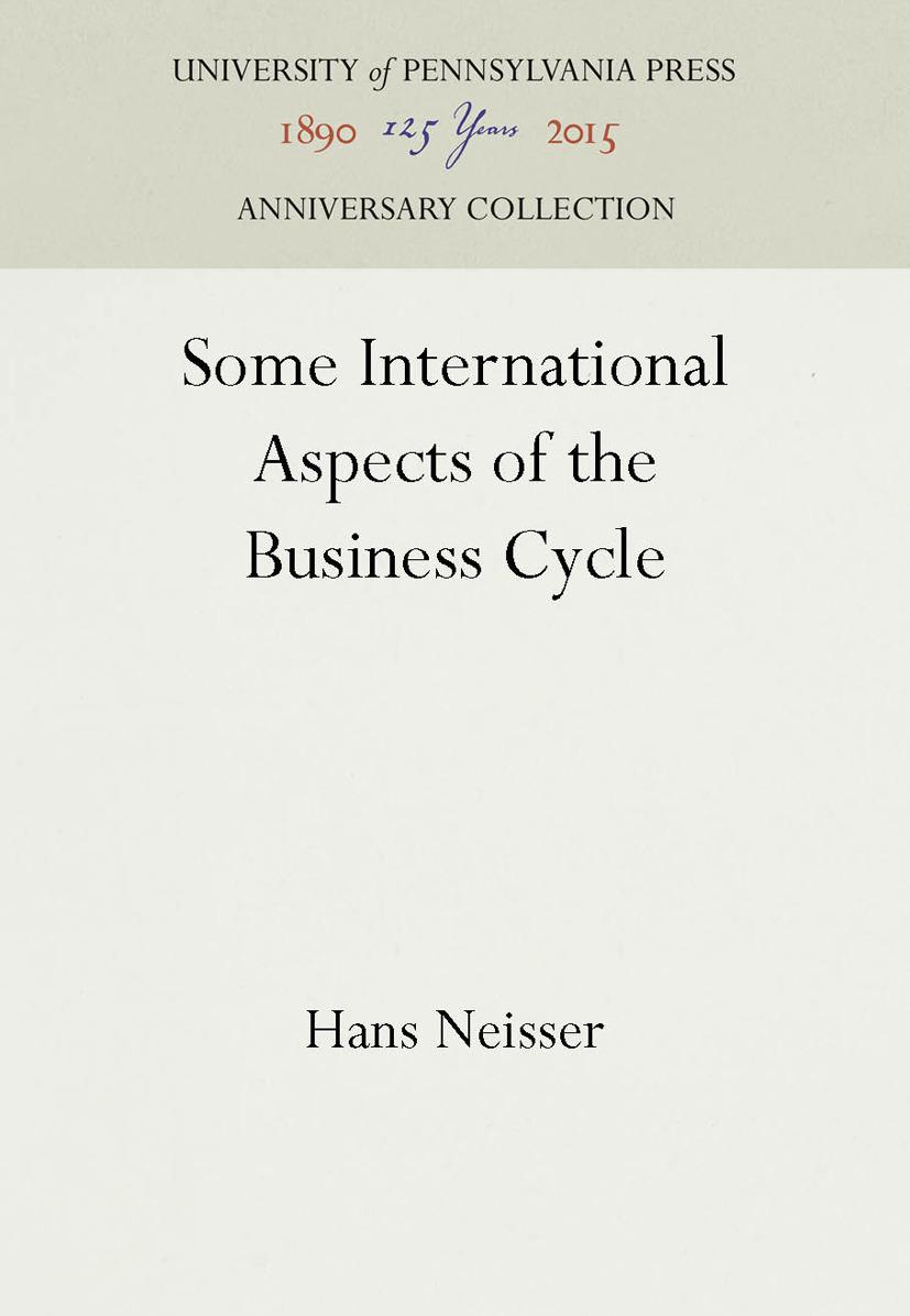 Some International Aspects of the Business Cycle