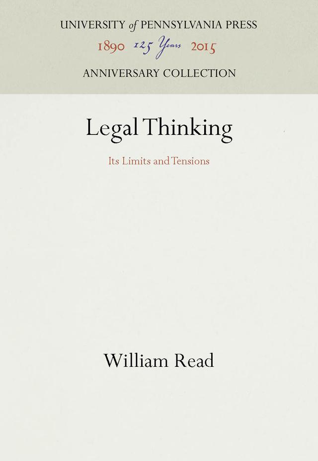 Legal Thinking by William Read