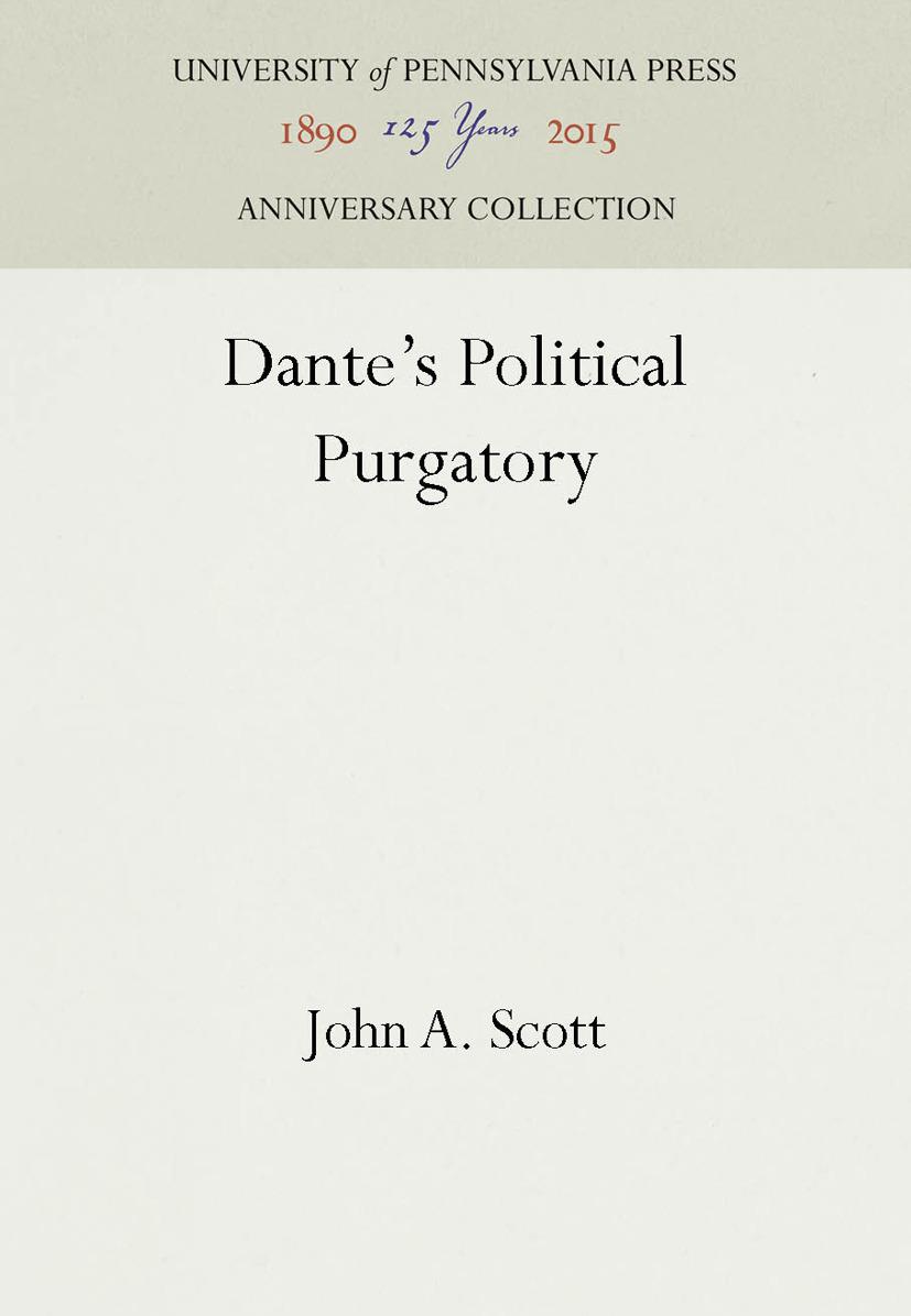 Dante's Political Purgatory
