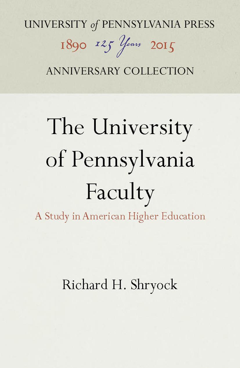 The University of Pennsylvania Faculty