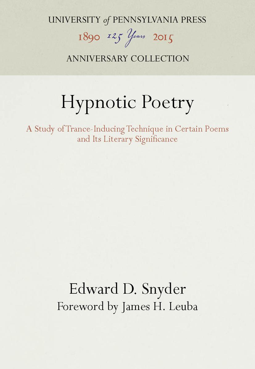 Hypnotic Poetry