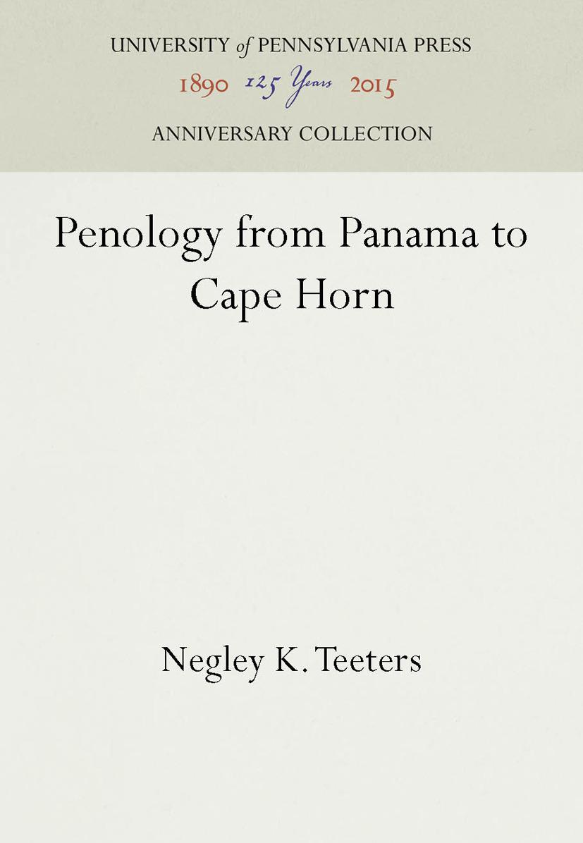 Penology from Panama to Cape Horn