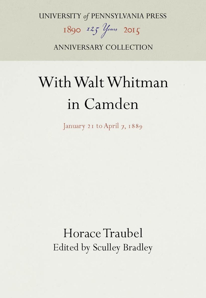 With Walt Whitman in Camden