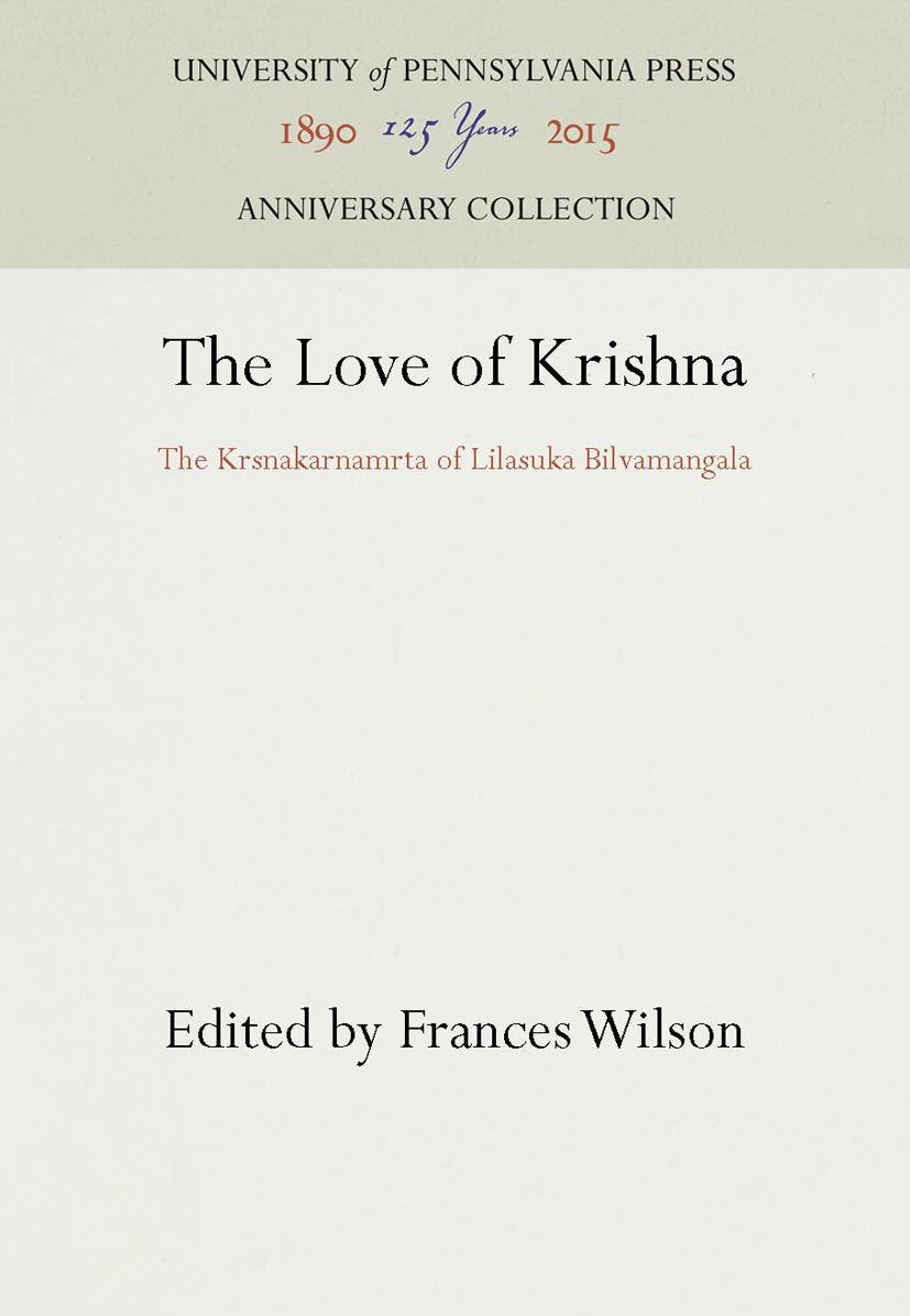 The Love of Krishna