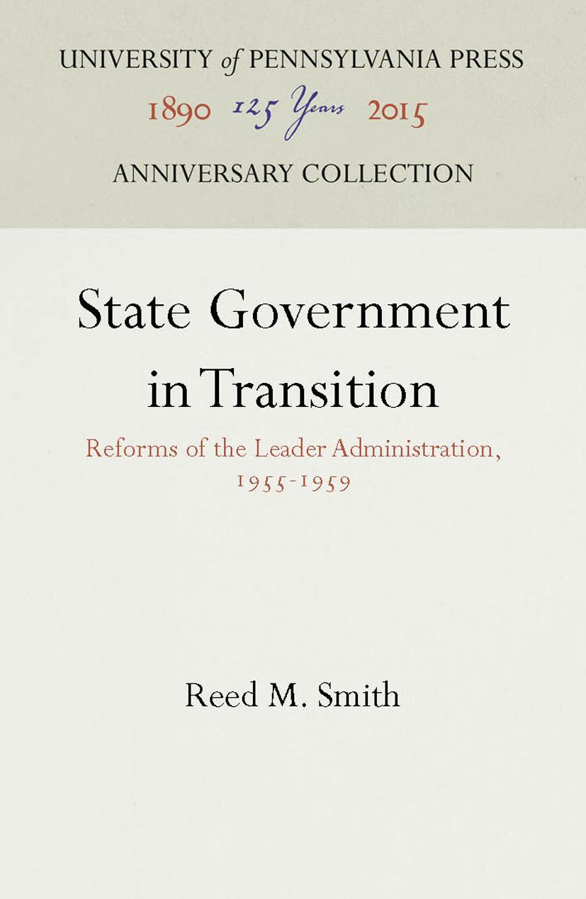 State Government in Transition