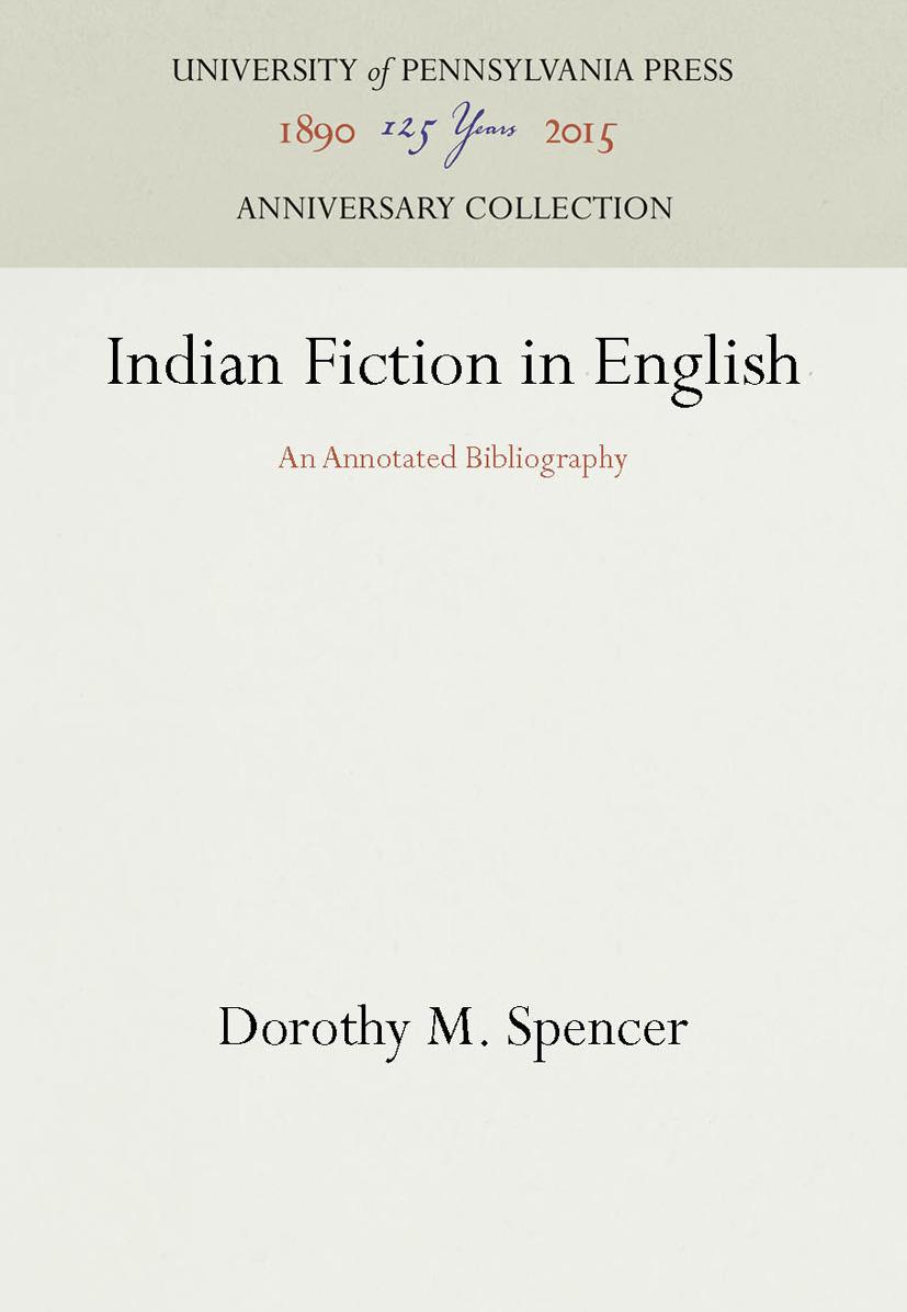 Indian Fiction in English