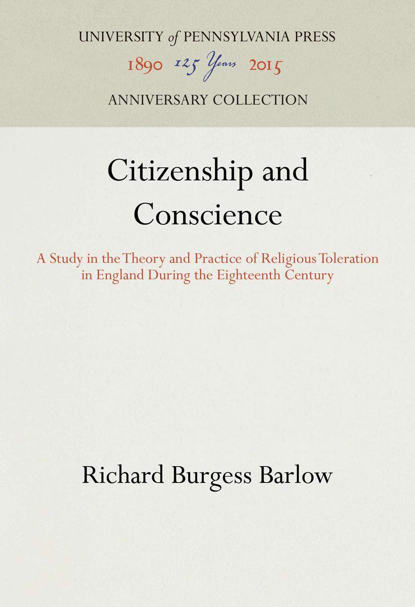 Citizenship and Conscience