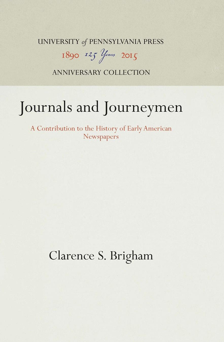 Journals and Journeymen