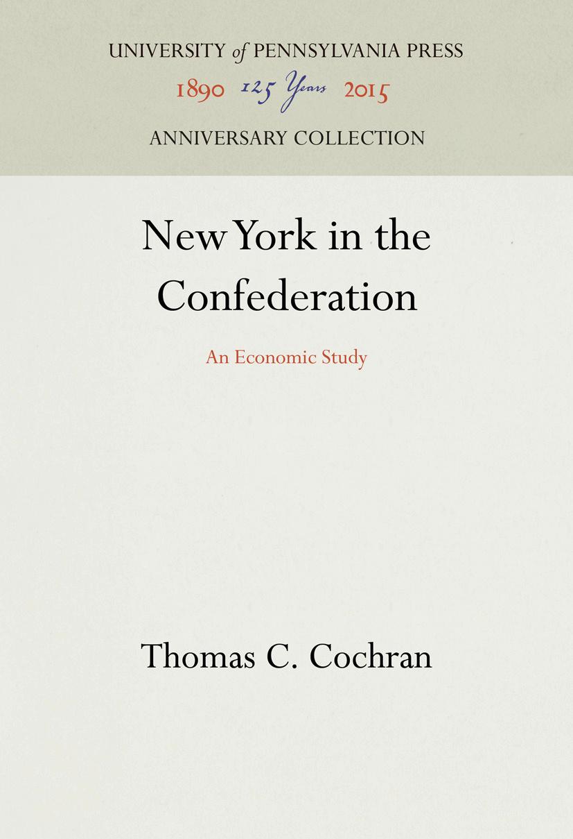 New York in the Confederation