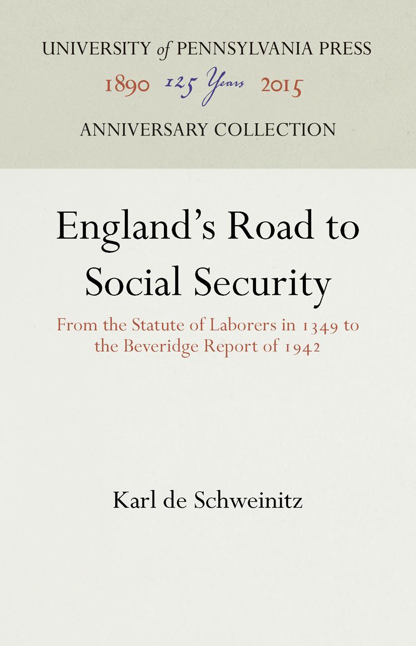 England's Road to Social Security