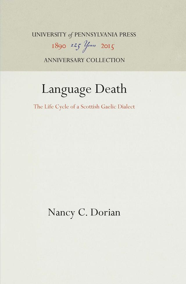 Language Death by Nancy C. Dorian