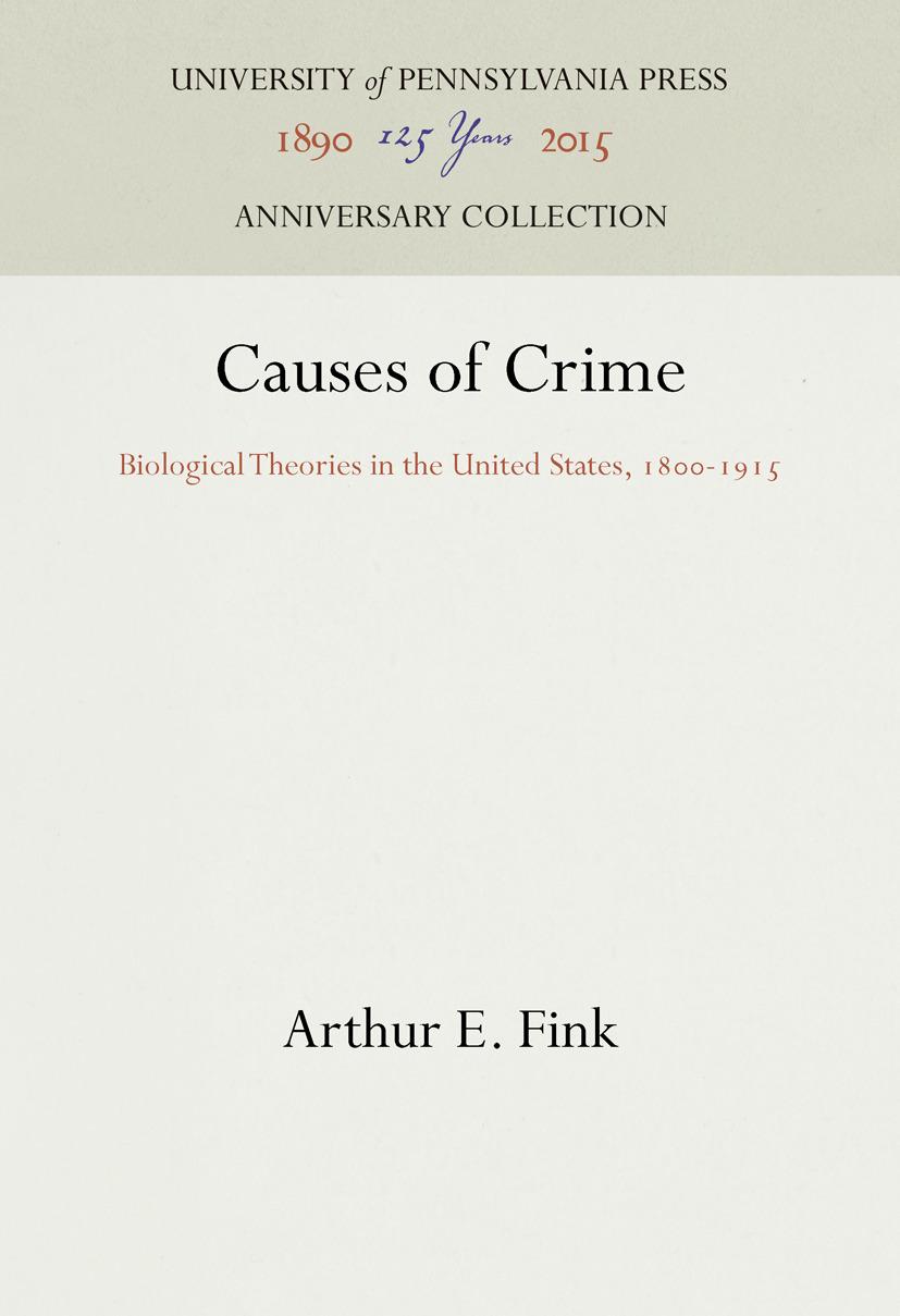 Causes of Crime