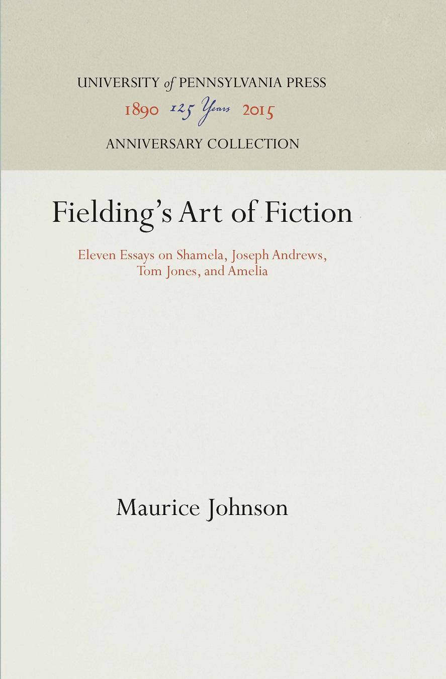 Fielding's Art of Fiction