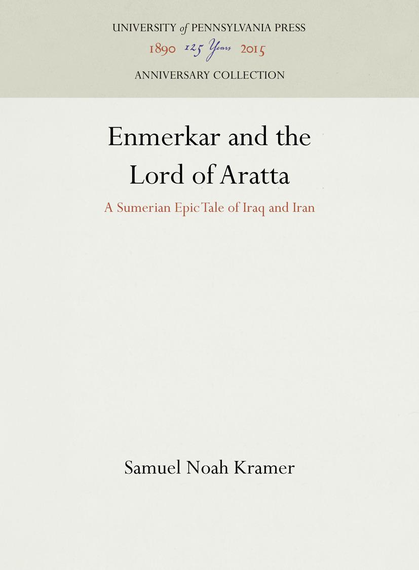 Enmerkar and the Lord of Aratta