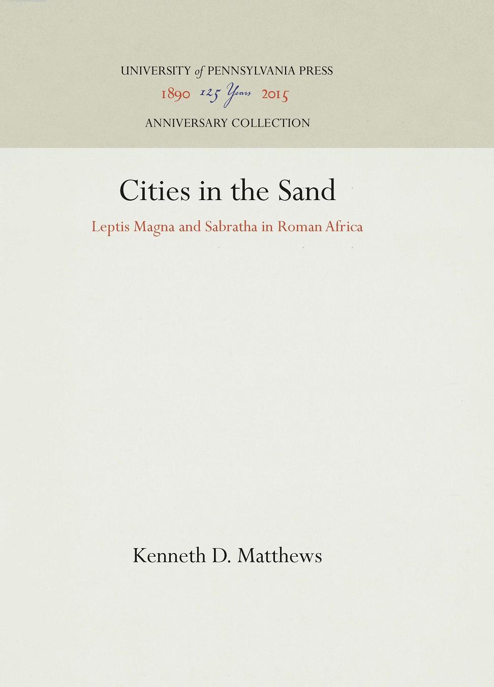 Cities in the Sand