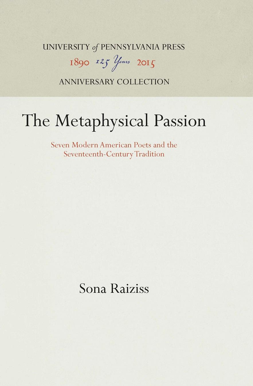 The Metaphysical Passion
