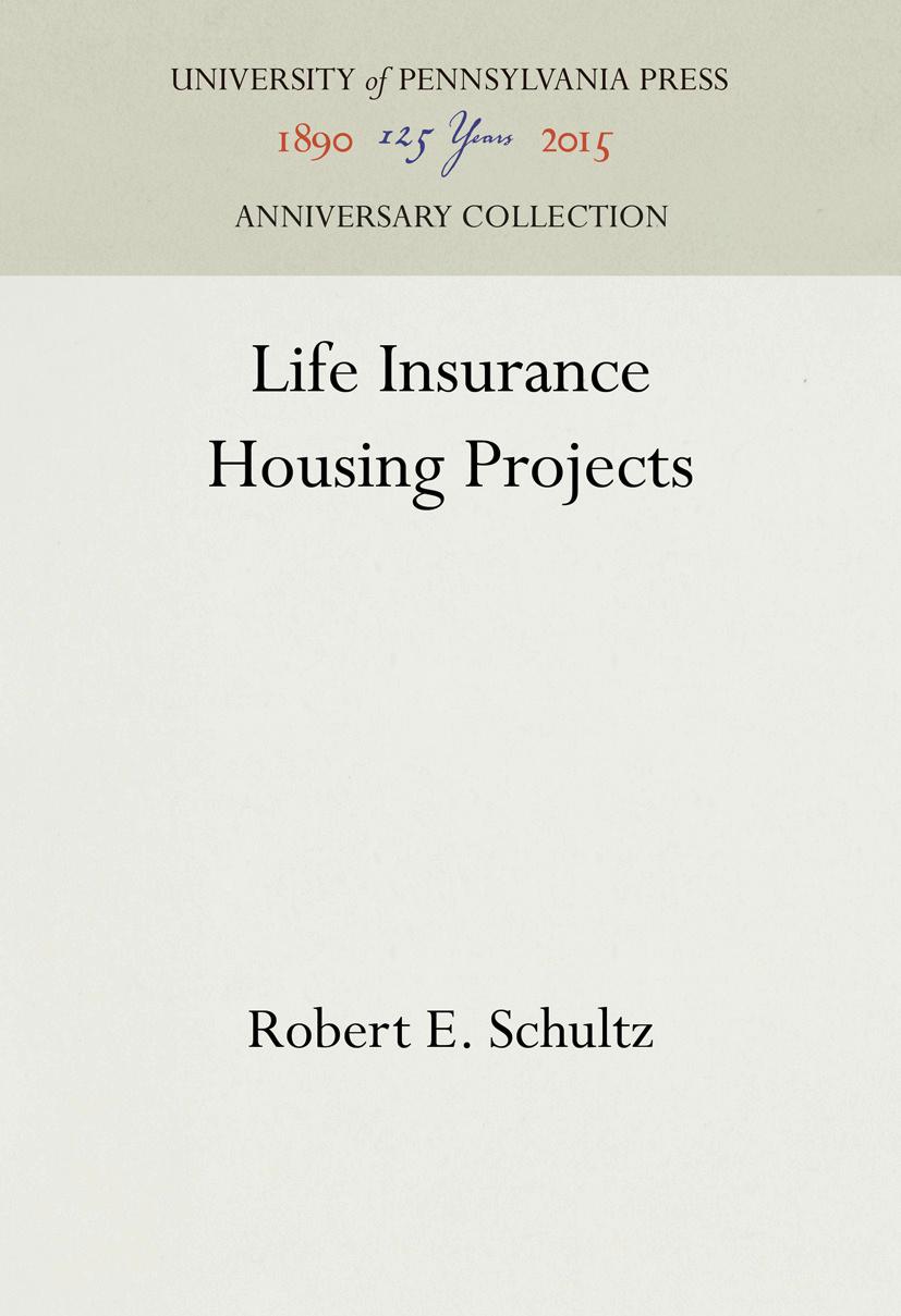 Life Insurance Housing Projects