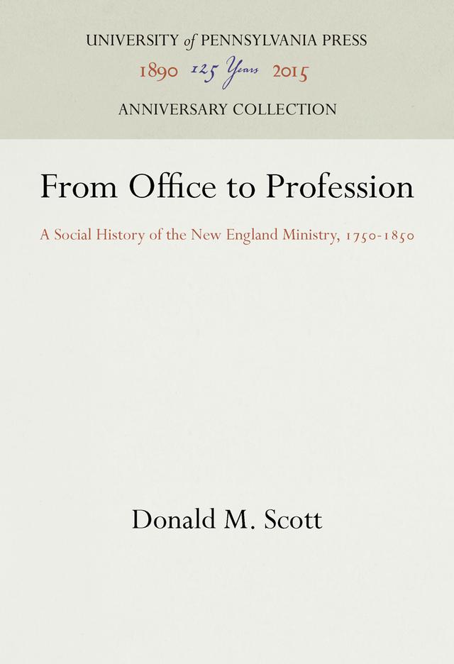 From Office to Profession by Donald M. Scott