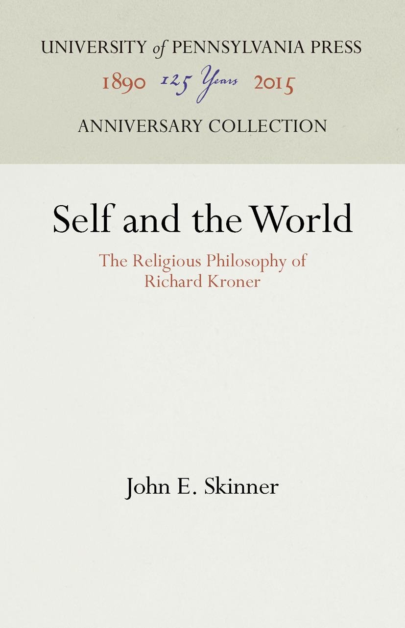 Self and the World