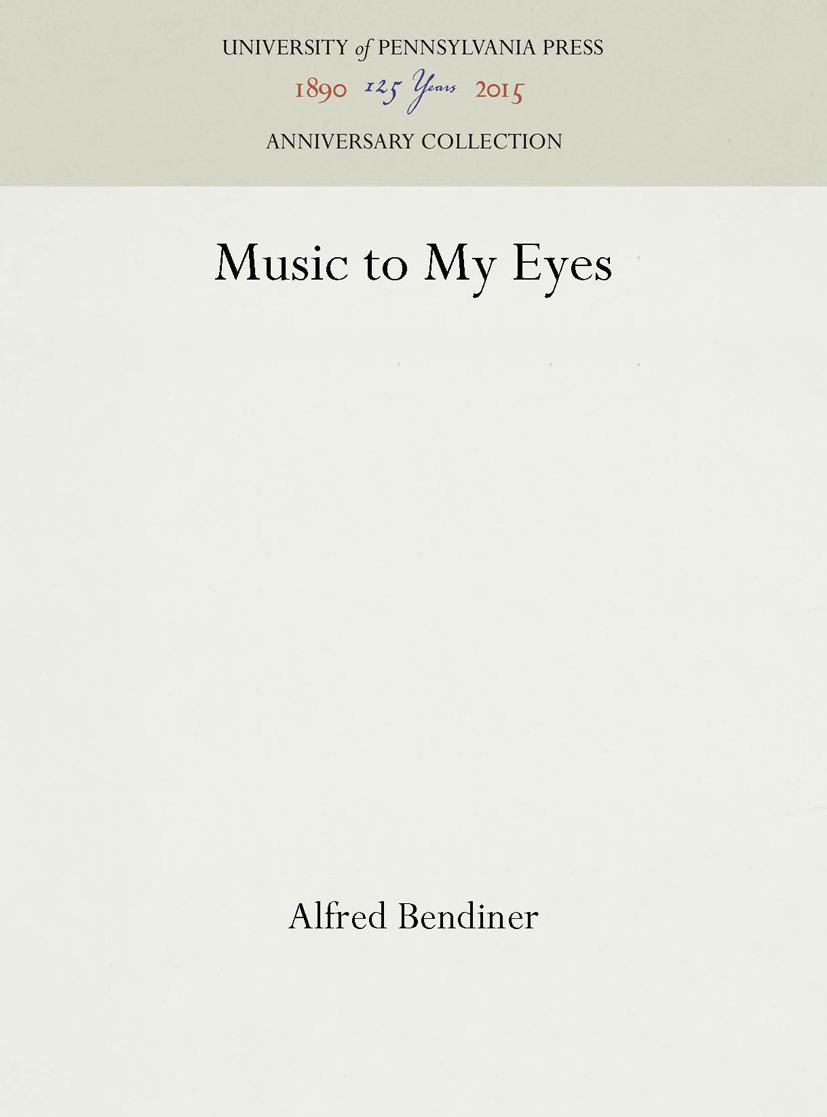 Music to My Eyes