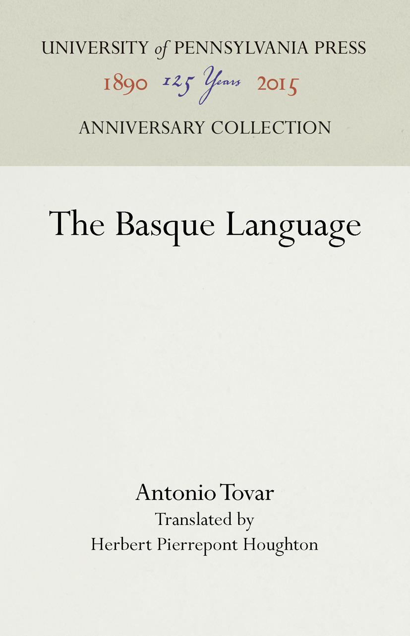 The Basque Language