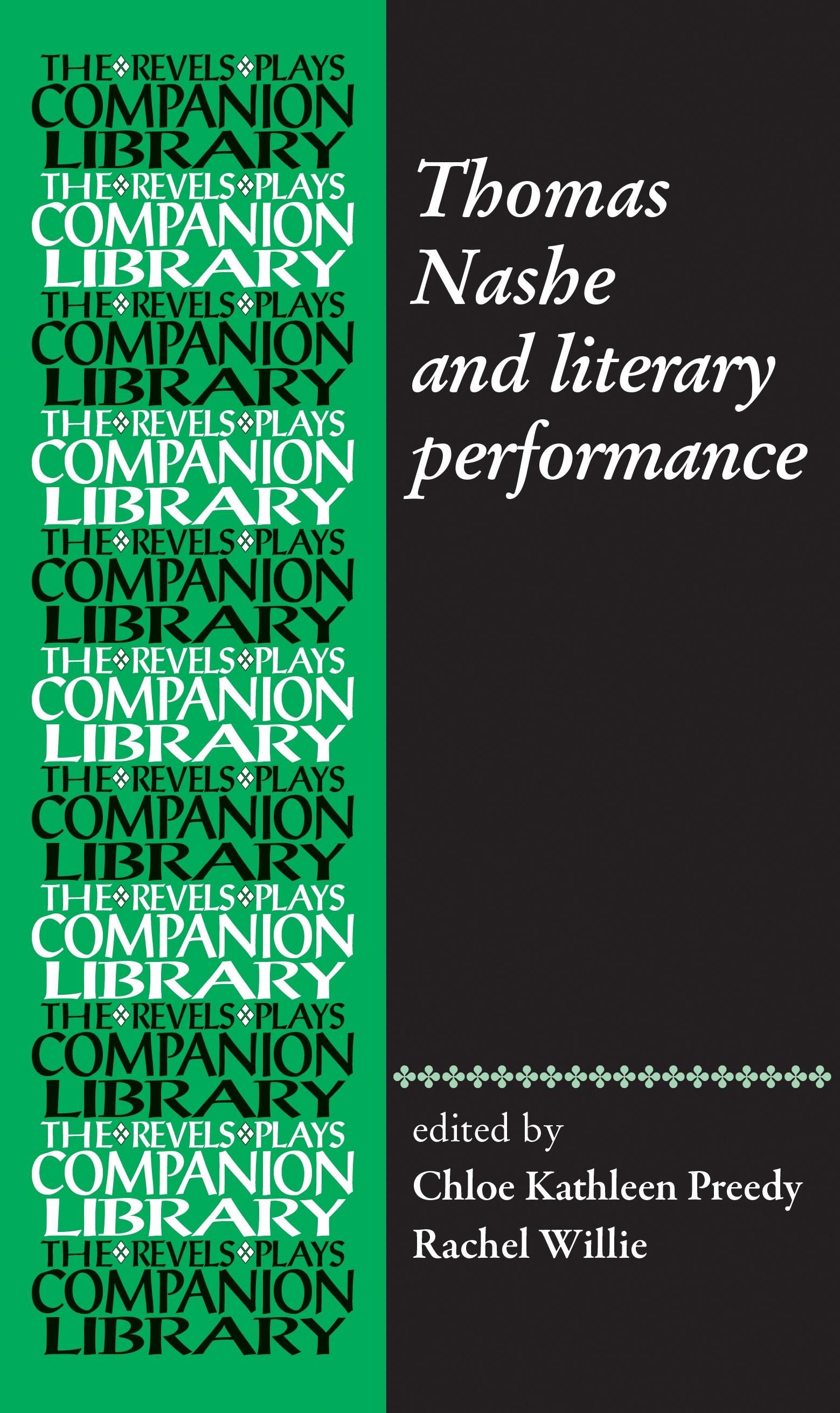 Thomas Nashe and literary performance