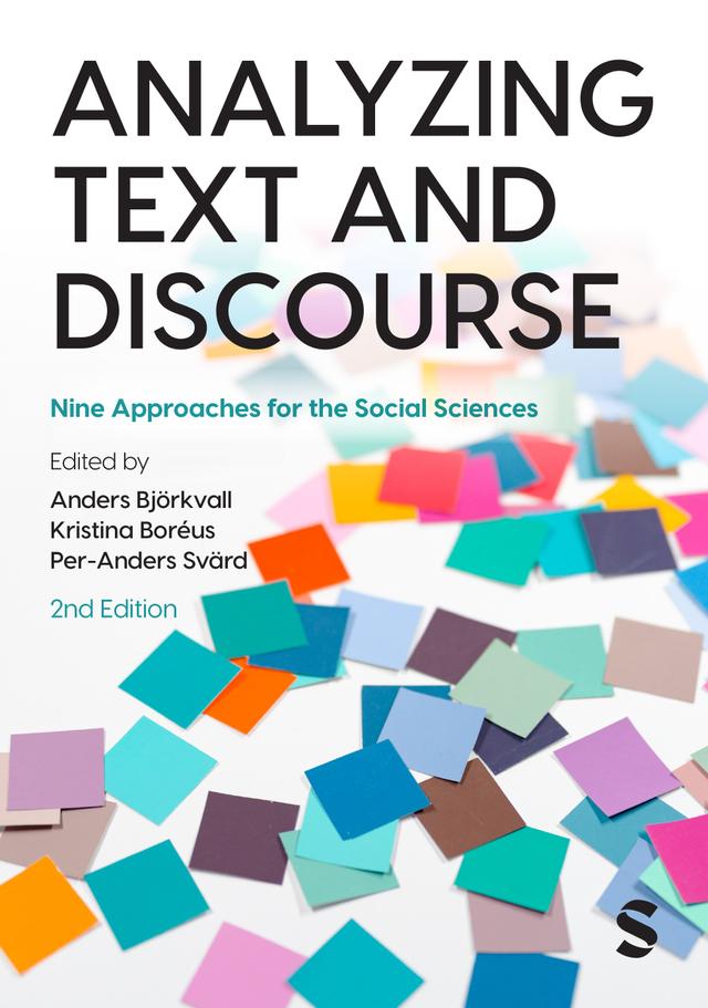 Analyzing Text and Discourse by Anders Björkvall