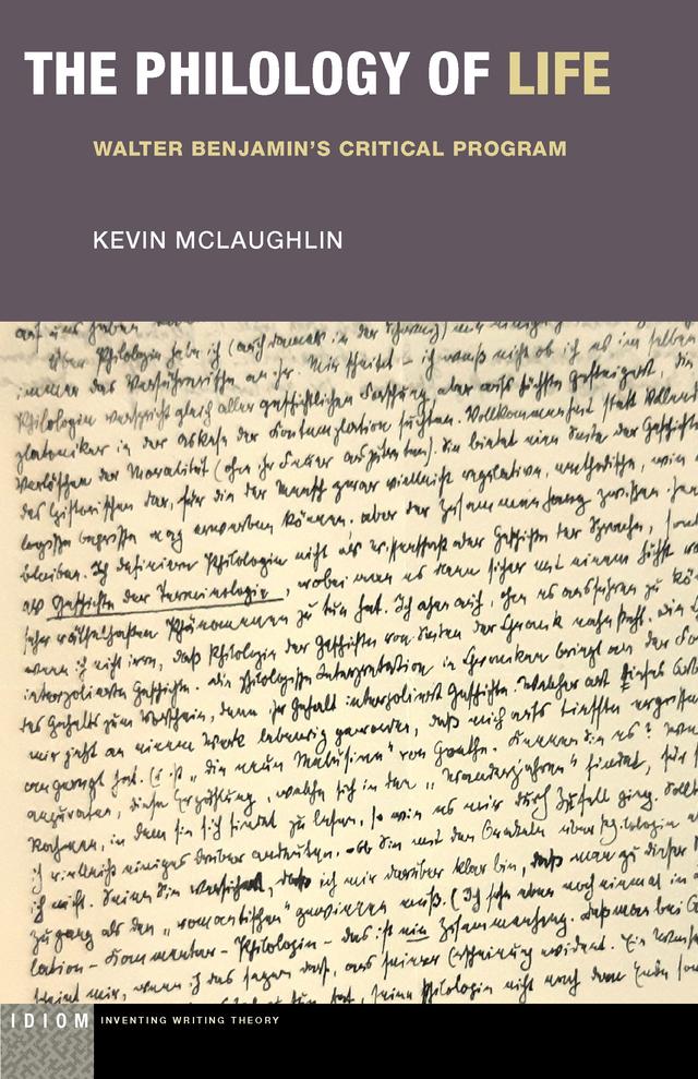 The Philology of Life by Kevin McLaughlin