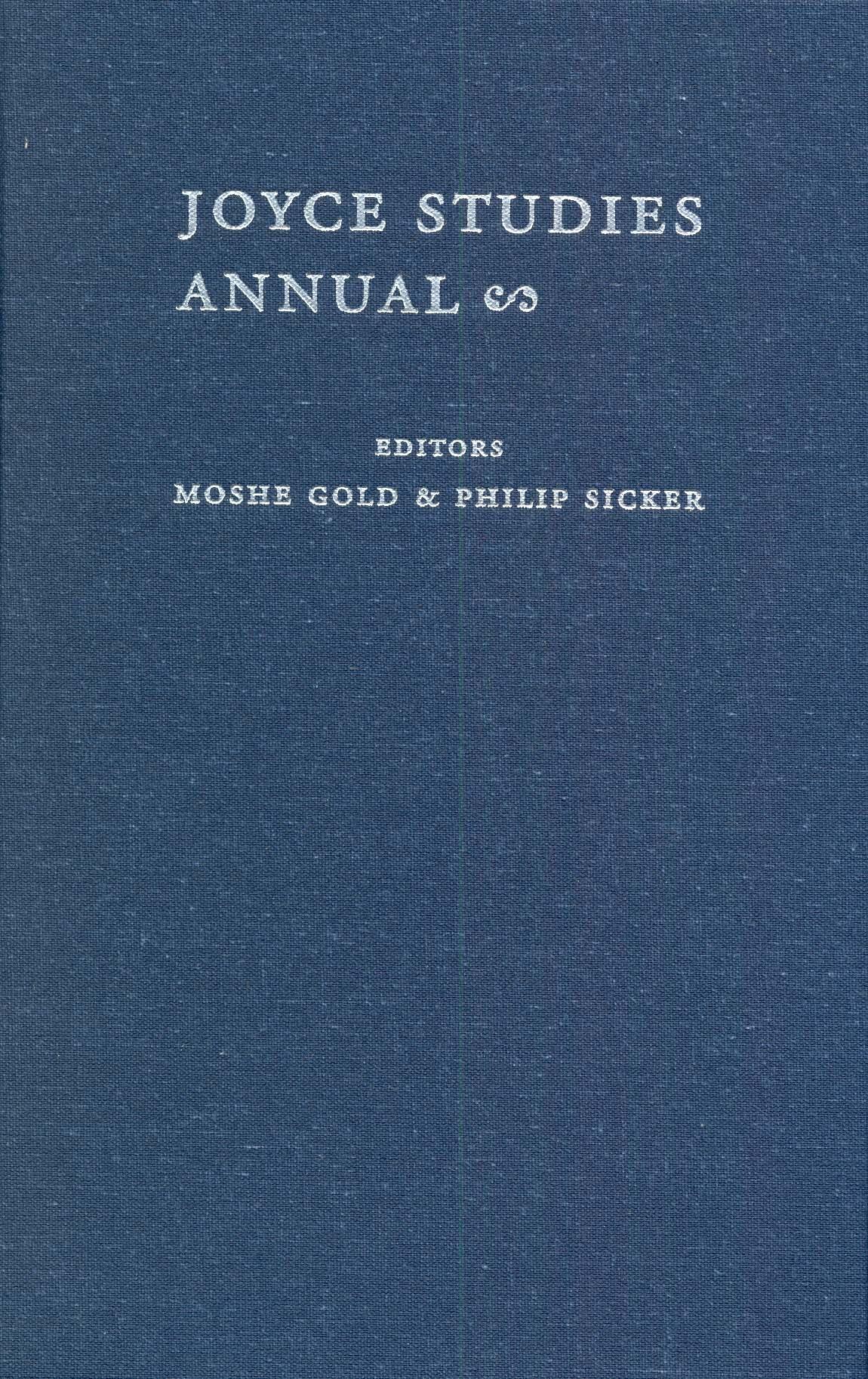 Joyce Studies Annual 2011