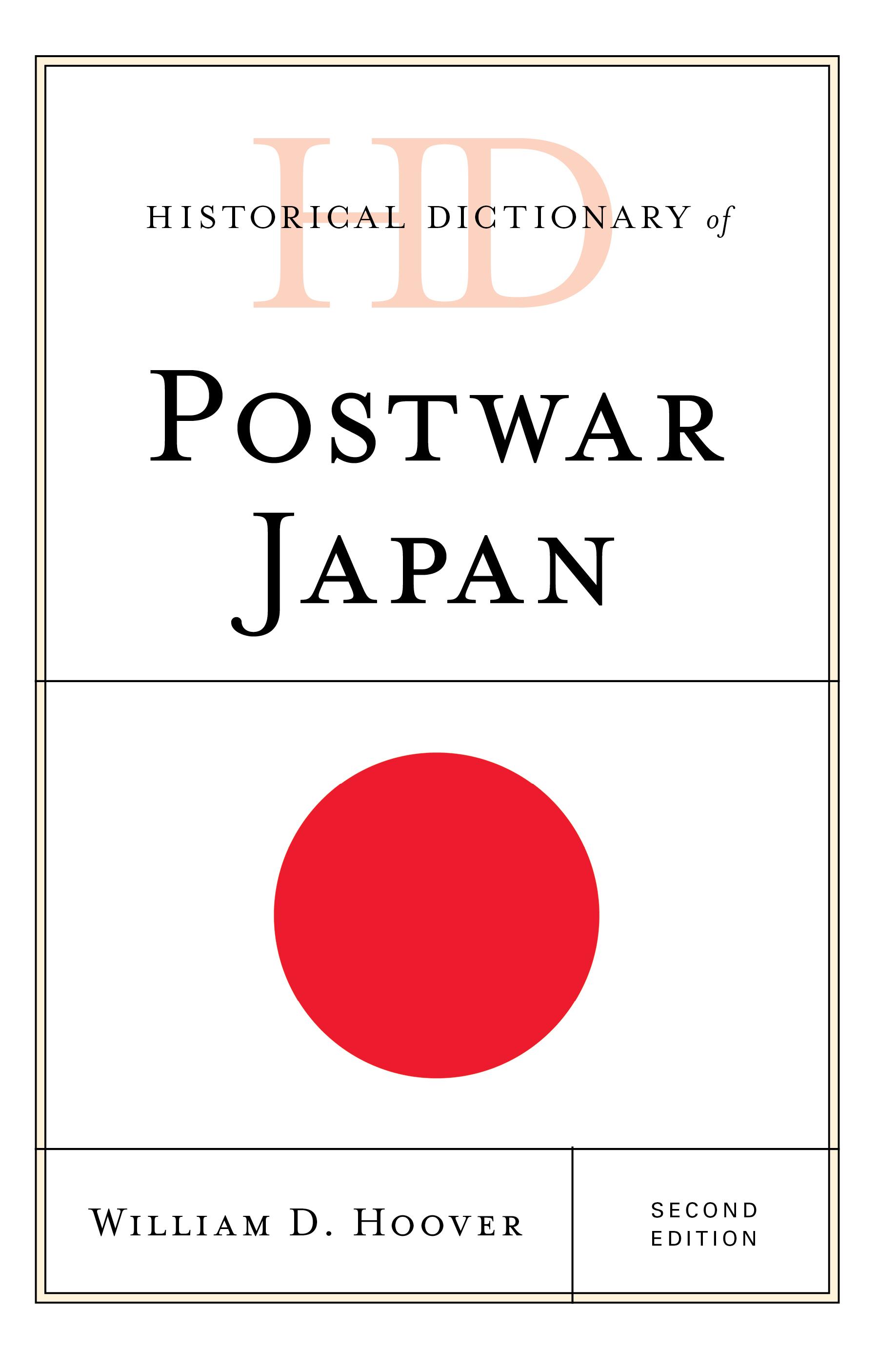 Historical Dictionary of Postwar Japan