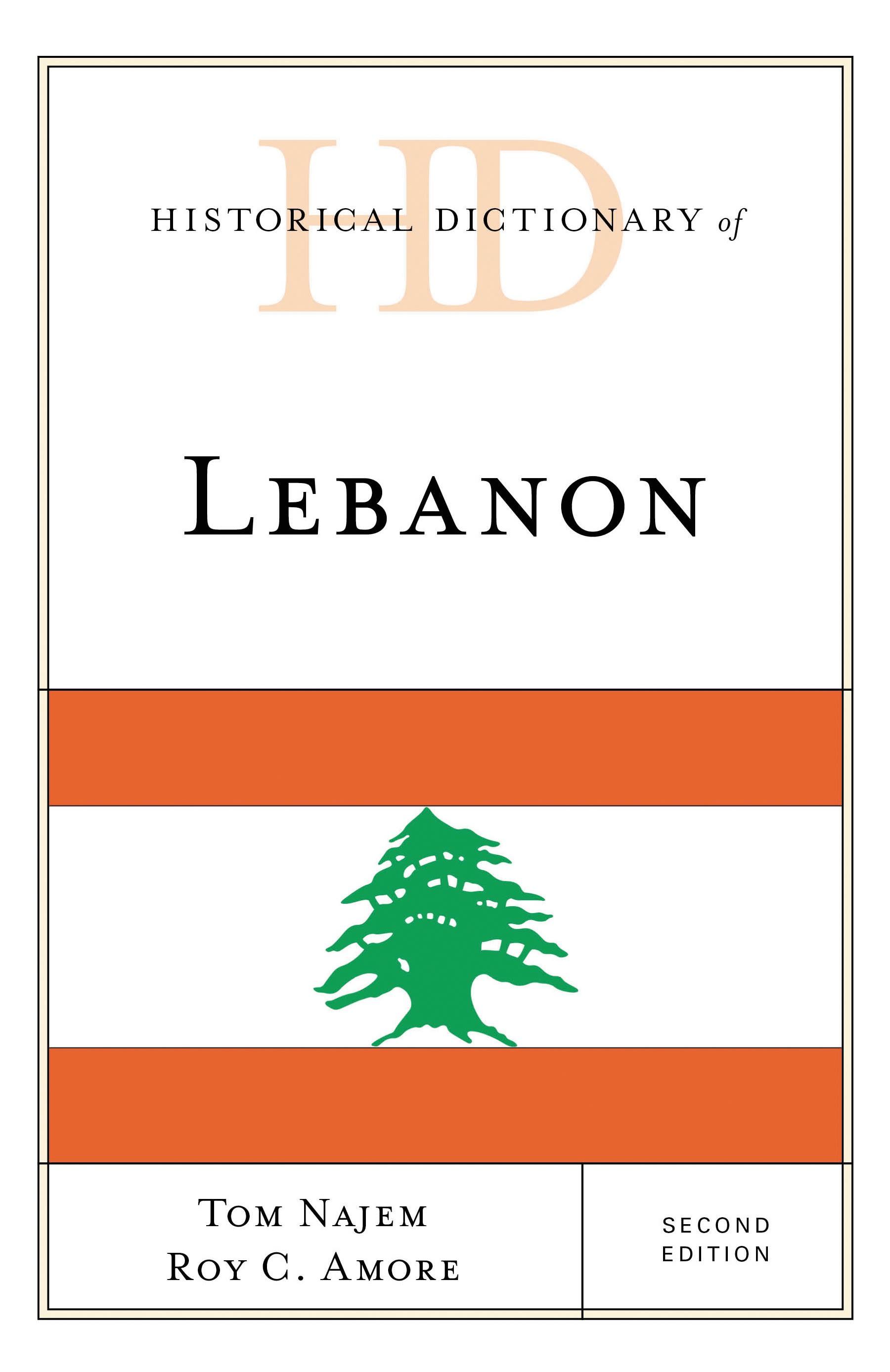 Historical Dictionary of Lebanon