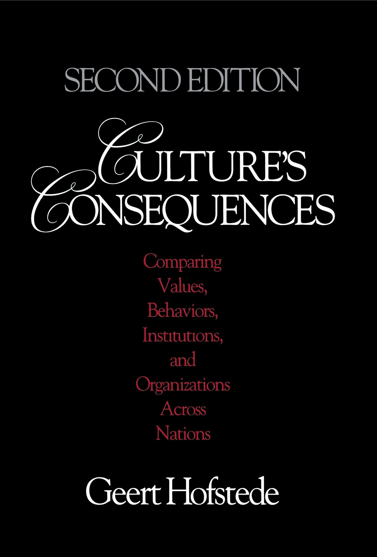 Culture′s Consequences