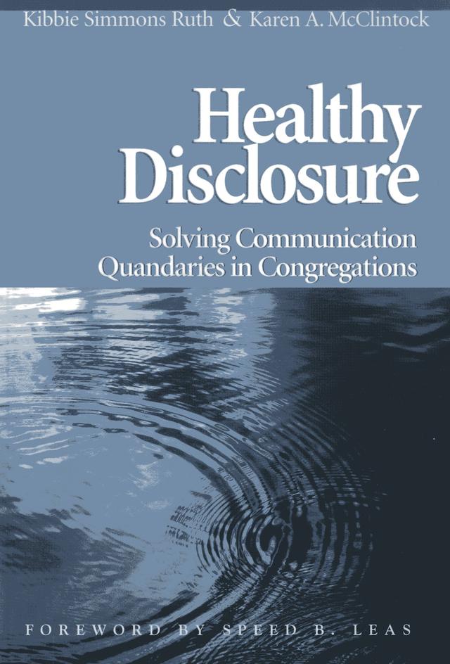Healthy Disclosure by Karen A. McClintock, Kibbie Simmons Ruth