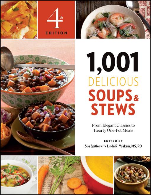 1,001 Delicious Soups and Stews by Linda R. Yoakam, Sue Spitler