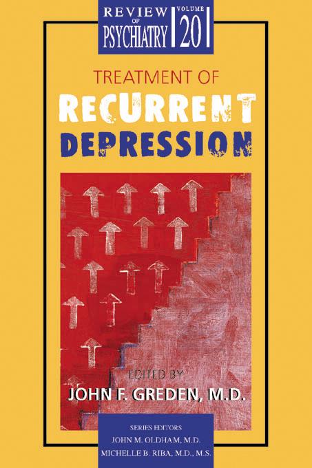 Treatment of Recurrent Depression by John F. Greden