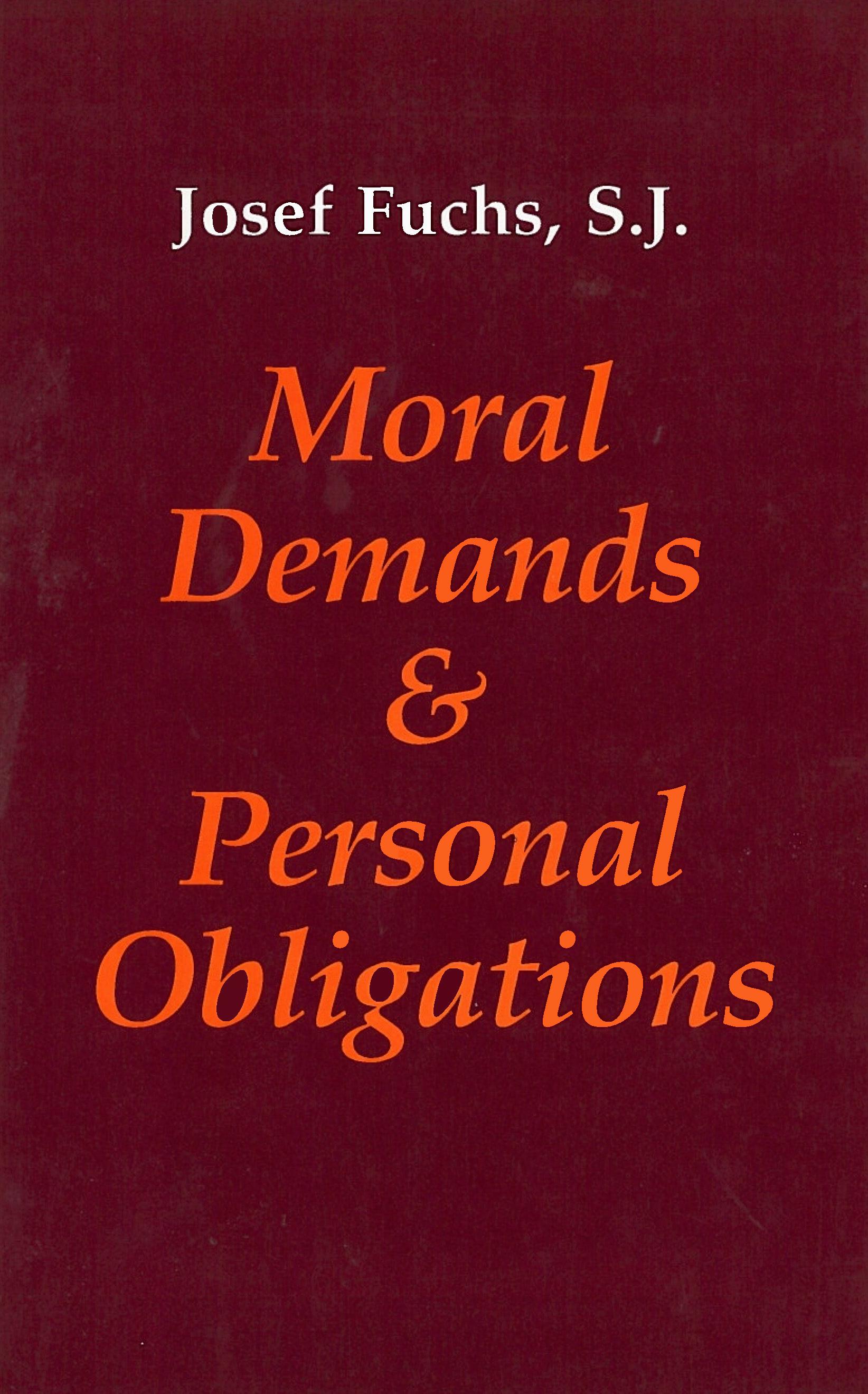 Moral Demands and Personal Obligations