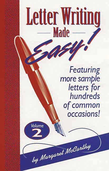 Letter Writing Made Easy! Volume 2 by Margaret McCarthy