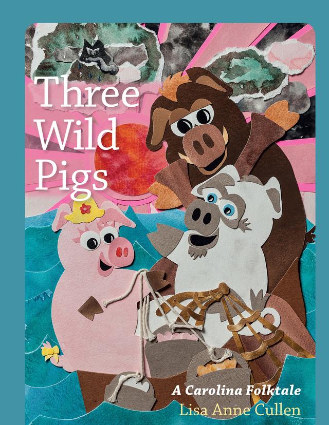 Three Wild Pigs by Lisa Anne Cullen