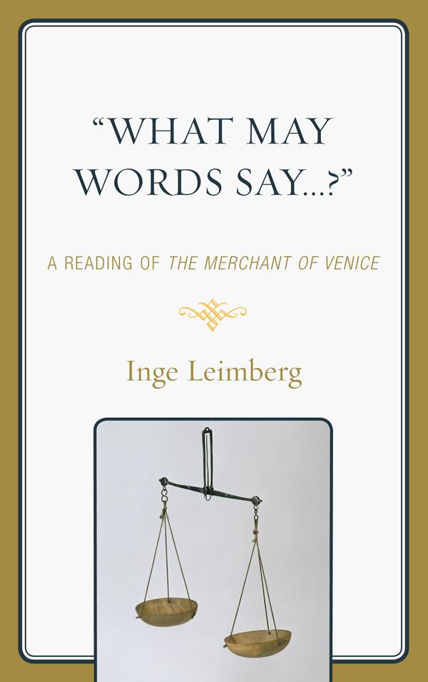 'What May Words Say . . . ?' by Inge Leimberg