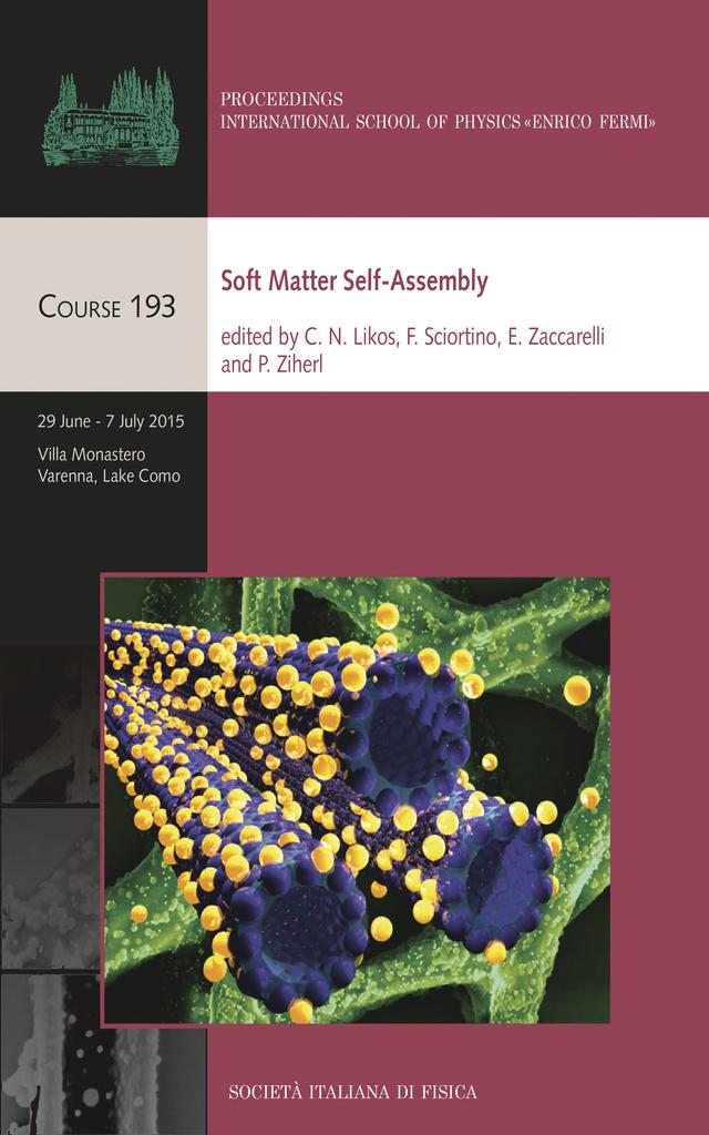 Soft Matter Self-Assembly by Christos N. Likos, Emanuela Zaccarelli, Francesco Sciortino, Primož Ziherl