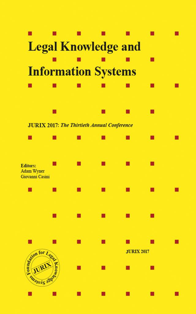 Legal Knowledge and Information Systems by Giovanni Casini